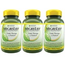 MigreLief Original Formula Triple Therapy with Puracol, 60 Count (πακέτο των 3)