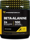 Primaforce Beta Alanine Powder, Unflavored, 200 Grams - Gluten Free, Non-GMO Supplement for Men and Women