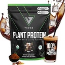 vedge Vegan Protein Powder - Plant Protein Powder with Pea, Pumpkin & Sunflower - USDA Organic, Amino Acids, Dairy Free, Gluten Free, Soy Free, Keto, Non GMO - Cold Brew Latte - 20 Servings