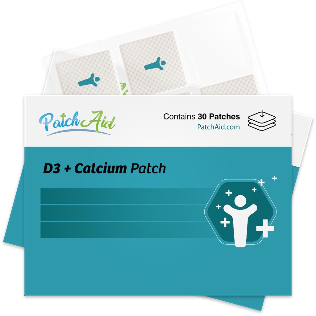 PatchAid D3/Calcium Topical Patch 