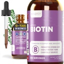 Rejuvica Health Active Biotin - Σύνθετη συμπλήρωμα υγρής βιοτίνης - 5000mcg υποστήριξη δέρμα μαλλιών & νύχια