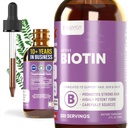 Rejuvica Health Active Biotin - Σύνθετη συμπλήρωμα υγρής βιοτίνης - 5000mcg υποστήριξη δέρμα μαλλιών & νύχια
