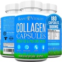 Root Vitality Collagen Peptides Κάψουλες - Grass-Fed, Pasture-Raised Hydrolyzed Protein Supplement for Skin, Hair, & Nails - Μη-GMO, Zero Sugar Daily Pills for Men & Women (180 Κάψουλες)