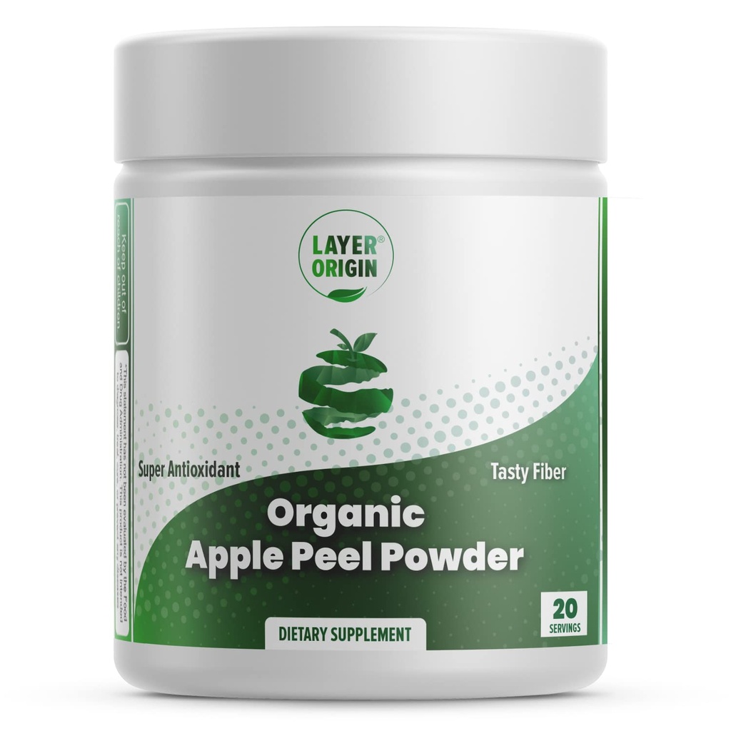 Προέλευση στρώματος Οργανική Apple Peel Powder Boost Akkermansia και Bifidobacteria