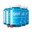 Goli Ashwagandha & Vitamin D Gummy - 300 Count - Mixed Berry, KSM-66, Vegan, Plant Based, Non-GMO, Gluten-Free & Gelatin Free Relax. Επαναφορά. Χαλαρώστε, συσκευασία των 5