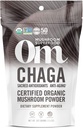 Om Mushroom Superfood Τσάγκα οργανική σκόνη μανιταριών, 3,5 ουγγιά, 50 μερίδες, US Grown, Ιερά Αντιοξειδωτικά & ανοσοποιητική υποστήριξη, Superfood συμπλήρωμα μανιταριών