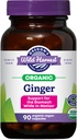 Oregon's Wild Harvest, Certified Organic Ginger Capsules for Stomach Support, Non-GMO, 1000 MGS, 90 Count