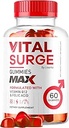 Vital Surge - Vital Surge for Men Gummies, Vital Vita Surge Max Max Strength 1050 MG, VitalSurge Supplement Support Gummy Advanced Formula, Premium Vitamin Gomitas (60 Gummies)
