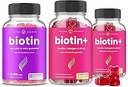 NutraChamps Complete Biotin Bundle για μαλλιά, δέρμα & νύχια. Βιοτίνη & βιοτίνη+