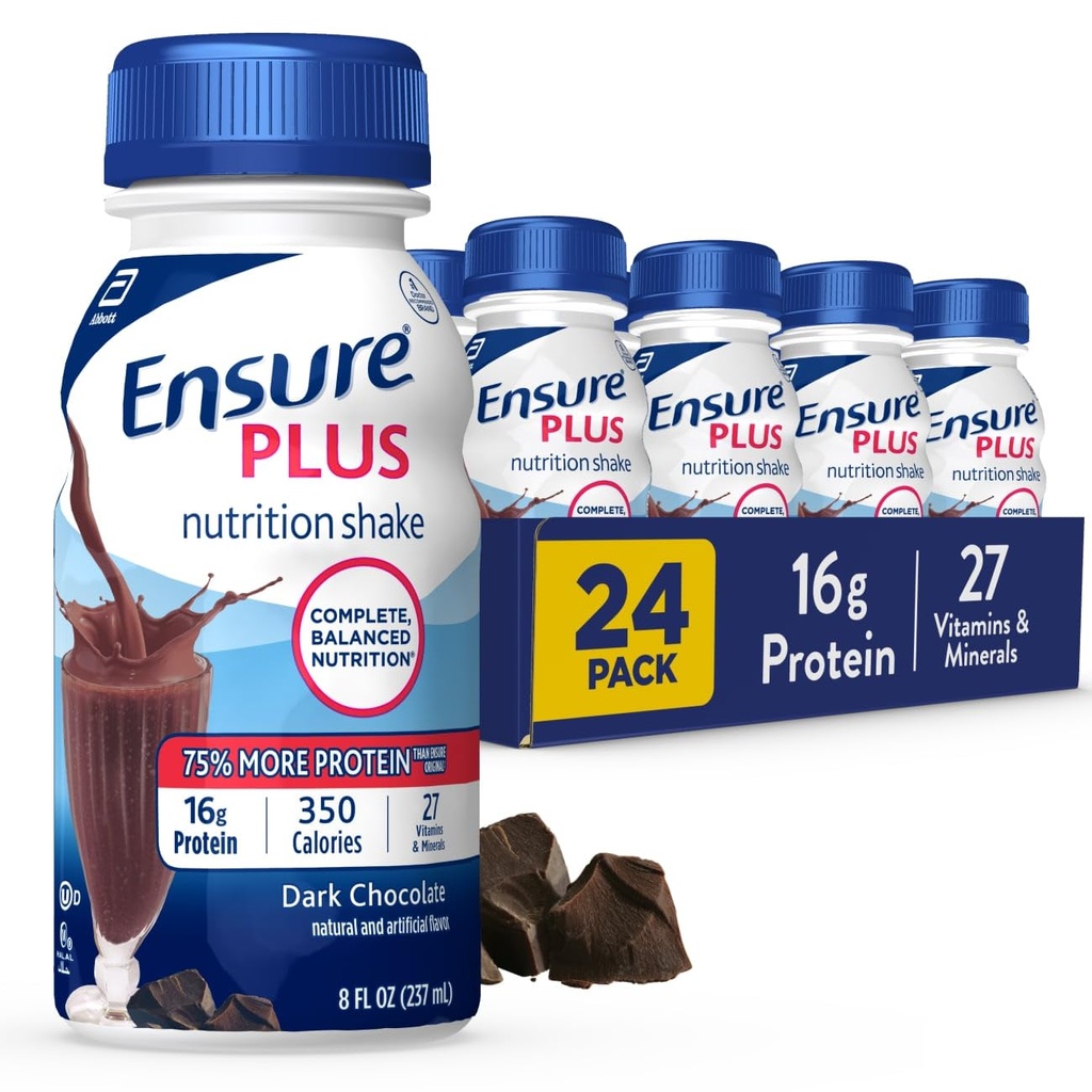 Εξασφαλίστε Plus Dark Chocolate Nutrition Shake 
