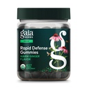 Gaia Herbs Organic Immune Rapid Defense Gummies - Υποστηρίζει Ασυλία - με Propolis, Ginger, και Echinacea - 60 Vegan Gummies (30-Day Supply)