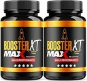 (2 Pack) Booster XT For Men, MAX Strength Men's Supplement, Booster XT, Booster XT for Men Reviews, BoosterXT, Booster XT Reviews, Buster XT, Booster X T Capsules Pro Supplement Pastilla, 120 Capsules
