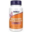 Τώρα συμπληρώματα, Quercetin με Bromelain, Ισορροπημένο ανοσοποιητικό σύστημα *, 60 κάψουλες Veg