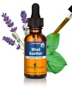 Herb Pharm Mind Soother: Lavender Liquid Herbal Formula with Noble Kava & Lavender Essential Oil for Nervous System Support, Calming & Relaxing, Vegan, Gluten-Free, Non-GMO, Up to 3 Week Supply, 1 oz*