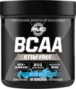 PMD Sports BCAA Stim-Free Amino Acids - Καλύτερη απόδοση προπόνησης, βελτιωμένη ανάκτηση, καθημερινή ενέργεια, μυών BCAA Sparing και μυών - BCAA Powder Drink Mix - Blue Razz (30 εξυπηρετήσεις)