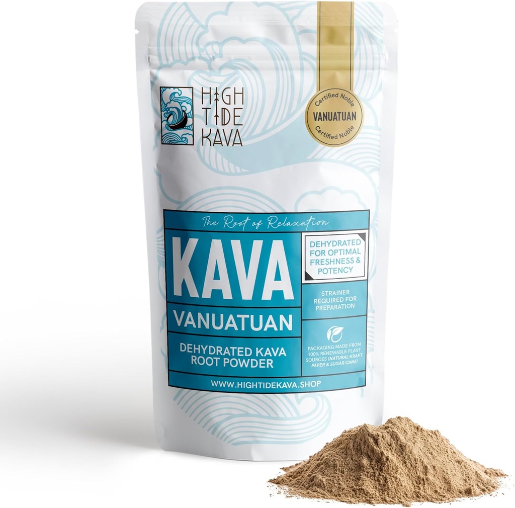 Vanuatu Kava Root Powder 16oz – Ευγενής ανάμειξη για ανακούφιση από το άγχος, τον ύπνο και την χαλάρωση 