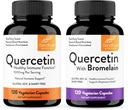 Quercetin του Sandhu 1000mg & Quercetin με Bromelain 1000mg ανά υπηρεσία Bioflavonoids Complex