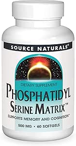 Πηγή Naturals Phosphatidyl Serine Matrix 500mg - 60 Softgels