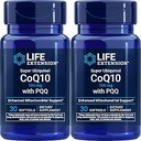 Επέκταση ζωής Super Ubiquinol CoQ10 με PQQ, 30 softgels (πακέτο των 2)