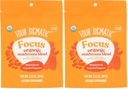Τέσσερα Sigmatic Focus Blend 7 Superfoods Adaptogen Blend Mix με Lion's Mane, Cordyceps, Rhodiola, Bacopa & Mucuna 