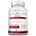 Εγκεκριμένο MD Science® CoQ10 - Extra Strength 300mg Pure CoQ10 με Bioperine® για ταχύτερη απορρόφηση - Βέλτιστη Υποστήριξη - 3 Μήνες Προσφορά