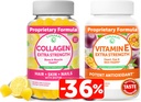 Lunakai Collagen and Vitamin E Gummies Bundle - Συμπληρώματα Αντιγήρανσης για Άνδρες & Γυναίκες - Φυσικό Gummy με Βιταμίνη C & 250 mg Φυσικό VIT E