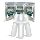 wananfu Size 0 Separated Empty Capsules Vegetarian (1000 Count) Bundle with Capsule Tweezer and Micro Spoon, Clear Fillable Vegan Pill Capsules Size 0 for Making Your Own Supplements