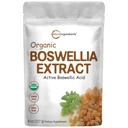 Βιολογικό Boswellia Serrata Extract σκόνη, 8 ουγγιά, καθαρό Boswellia συμπλήρωμα με 65% Boswellic Acid, υποστηρίζει αρθρώσεις, γόνατα και οστά υγεία, μη-GMO, κατοικίδια φιλικό, Ινδία