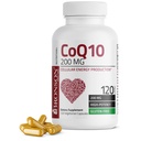 Bronson CoQ10 200 MG Παραγωγή Κυτταρικής Ενέργειας υψηλής ισχύος, 120 κάψουλες χορτοφάγων