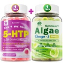 LILICARE Vegan Omega 3 Gummies & 5HTP Gummies