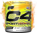 Cellucor C4 Rippped Sport Preworkout Powder - NSF Certified for Sport - 200mg καφεΐνη + εκχύλισμα Cayenne + Ταρταρίτης καρνιτίνης + Beta-Alanine - Ανανάς Χαβάης, 20 υπηρεσίες