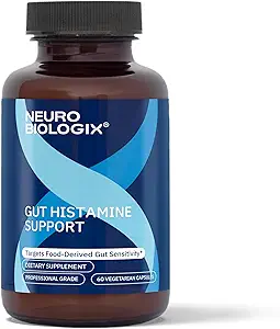 Gut Histamine Support - Histamine Blocker with Vitamin C, Quercetin & Bromelain – Immune Support Supplement to Promote Histamine Breakdown & Digestive Comfort - Helps Ease Meal- Related Discomfort