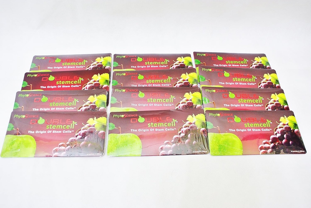 12X PhytoCellTec Apple και Grape StemCell διπλό συμπλήρωμα StemCell κατά της γήρανσης
