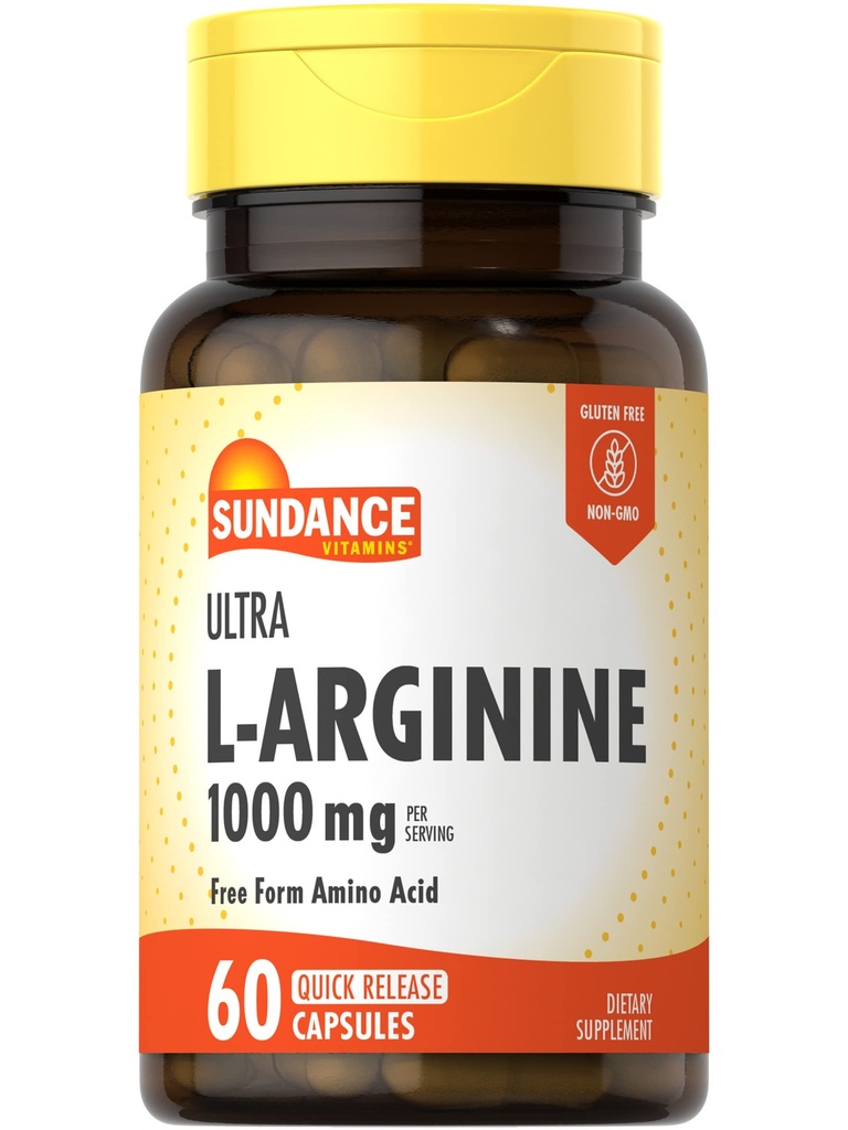 Sundance L-αργινίνη 1000mg κάψουλες 