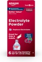 Βασική Φροντίδα Ηλεκτρολυτών Powder Packets για Παιδιά & Ενήλικες, Cherry Flavor, 6 μέτρημα (Pack of 1)