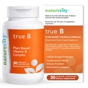 NatureCity True-B Plant Based Super B Vitamin Complex Supplement 