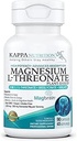 Kappa Nutrition Powered by Magbrain™ Magnesium L-Threonate Plant-Based, 420mg Elemental Magnesium (3 Capsules) from 2,253mg, 90 Vegan Capsules, Brain, Sleep & Muscle Support.