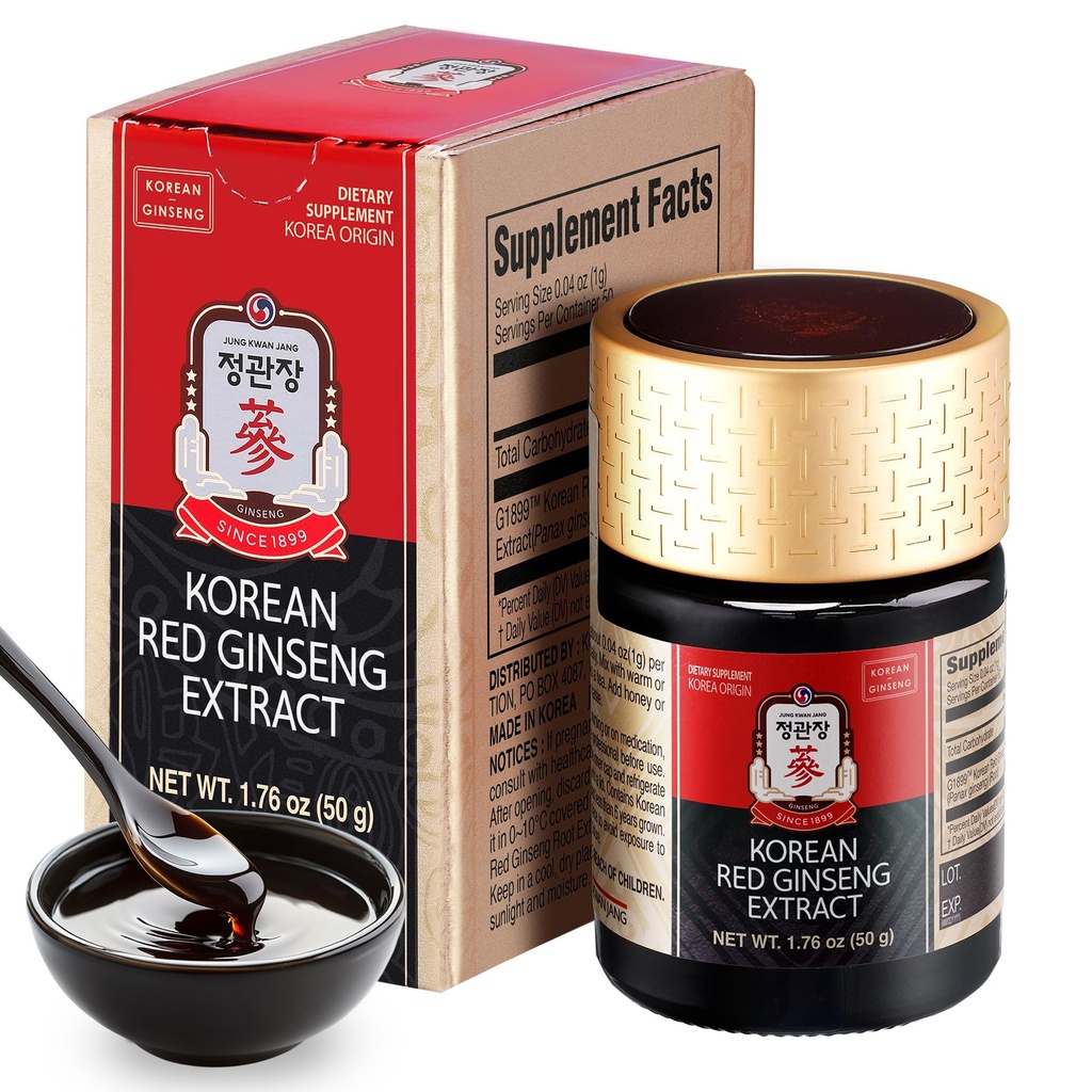 CheongKwanJang [Κορεάτικο κόκκινο Panax Ginseng συμπυκνωμένο εκχύλισμα 50g] - 100% 6-year-old κορεάτικα Ginseng Roots, Ενισχύει το ανοσοποιητικό σύστημα, Ενέργεια, Σταμίνα, Θεραπεία / Ανάκτηση, Εστίαση / Φατίγκα