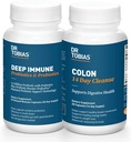 Dr. Tobias Digestive Kickstarter Bundle με Colon 14 Day Cleanse & Deep Immune Probiotics & Prebiotics