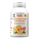 ANDREW LESSMAN Vitamin C 500 Complex 360 Κάψουλες - Μη Ακιδική Βιταμίνη C Plus Εσπεριδοειδή Βιοφλαβονοειδή για το ανοσοποιητικό σύστημα και την υποστήριξη κατά των επιφανειοδραστικών, χωρίς Στομαχική Ανατάραξη, Μικρό εύκολο να καταπιούν κάψουλες