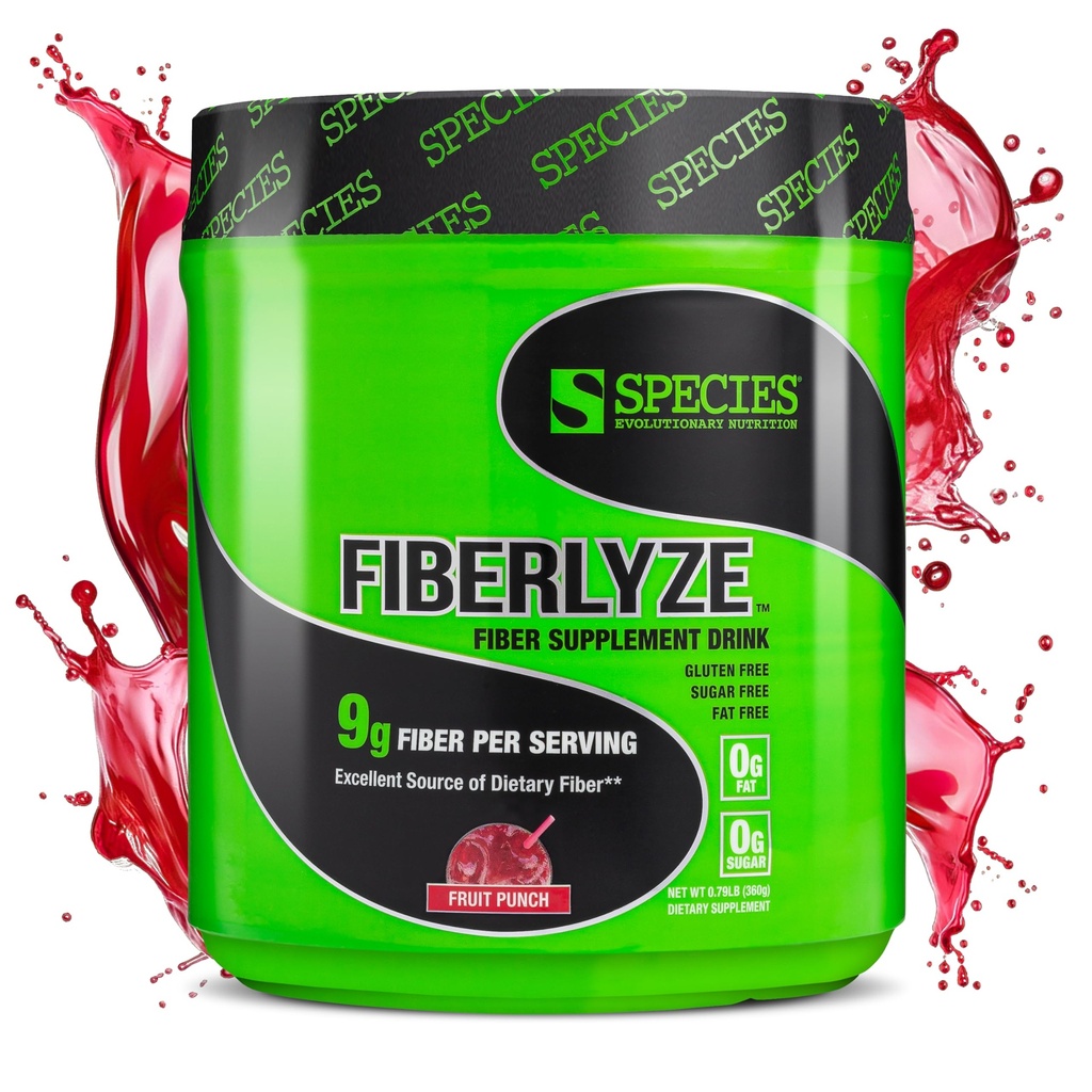 Είδη Διατροφή Fiberlyze Fiber Supplement, Psyllium Based Soluble & Insolute Fiber Powder for Healthy Colon, Digestive Functions (Fruit Punch, 30 Services)