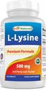 Best Naturals L- Lysine 500 mg 250 δισκία (250 Count (Pack of 2))