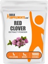 BulkSupplements.com Red Clover Extract Powder - Trifolium Pratense, Red Clover Supplements, Βότανο Συμπληρώματα - Χωρίς γλουτένη, 1g ανά Σερβίρισμα, 1kg (2,2 lbs) (Pack of 1)