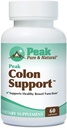Κορυφή Pure & Natural Colon Υποστήριξη - Colon Cleanse και Detox συμπλήρωμα για την Digestive Υγεία - Υποστηρίξτε την υγεία με Inulin και Senna Leaf Extracts - με Ίνες, Πρεβιοτικά, και Προβιοτικά - 1 Pack