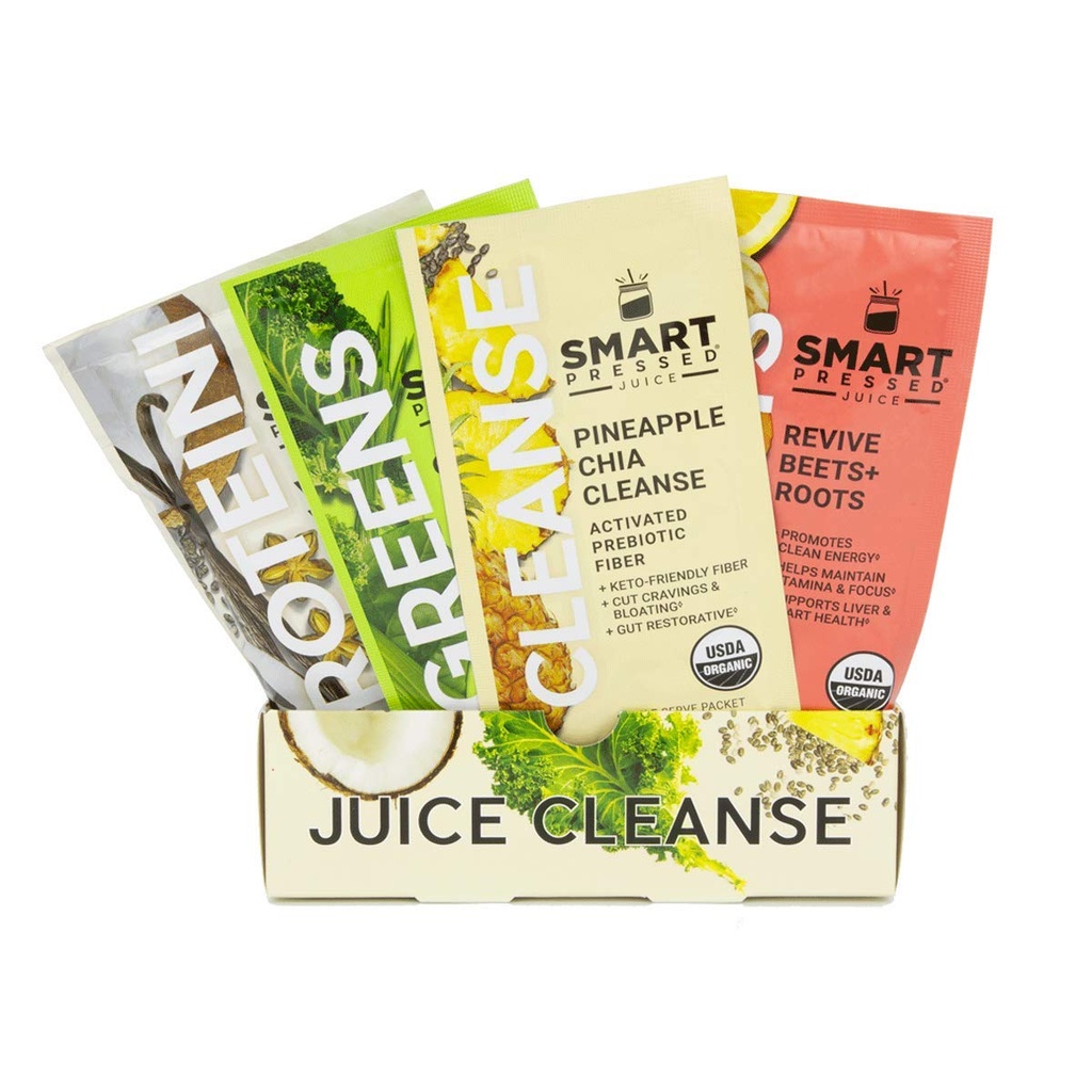 SMART Pressed Juice 1-Day Organic Juice Cleanse 