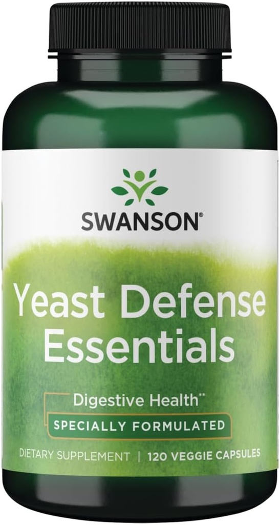 Swanson Yeast Defense Essentials 200 Million Cfu 120 Veg Κάψουλες