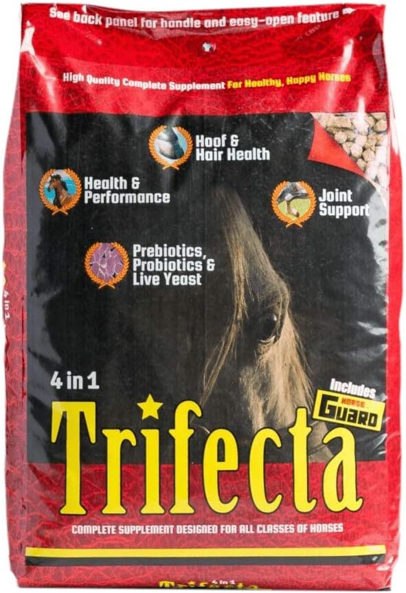 Trifecta 40 lb, 4 Equine Vitamin Minerals σε 1 πλήρες συμπλήρωμα