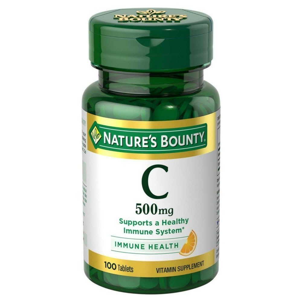Nature's Bounty Vitamin C 500 mg Δισκία 100 ea (πακέτο των 6)
