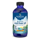 Nordic Naturals Arctic Cod Liver Oil, Orange - 8 oz - 1060 mg Σύνολο Omega-3s με EPA & DHA - Καρδιά & Εγκεφαλική Υγεία, Υγιεινή Ανοσία, Συνολική Ευεξία - Μη ΓΤΟ - 48 Υπηρεσίες