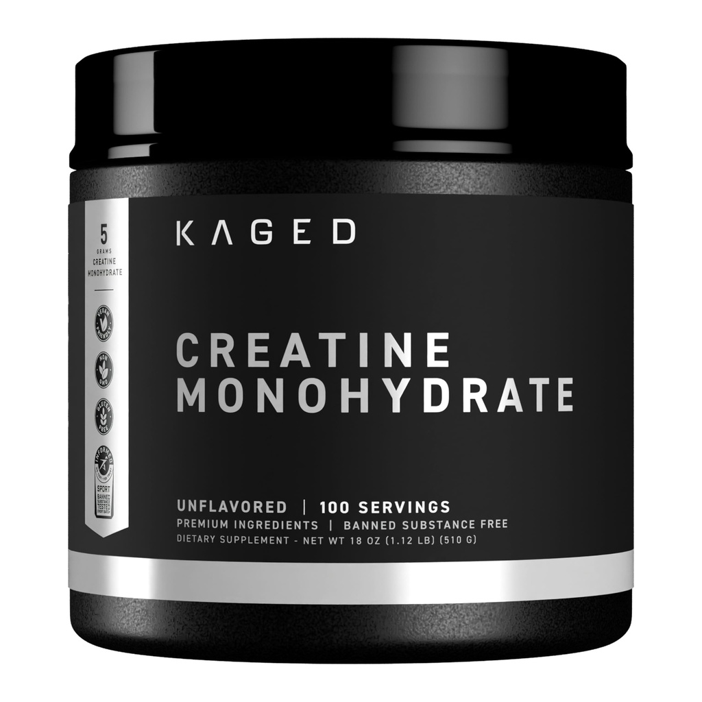 Kaged Creatine Monohydrate Micronized Powder 